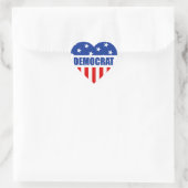 Sticker Democratisch Hart (Tas)
