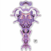 Sticker Démon de l'enfer v1.1 (Devant)