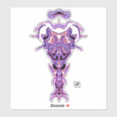 Sticker Démon de l'enfer v1.1 (Feuille)