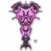 Sticker Démon du buste de Underworld v0.1 (Devant)