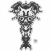 Sticker Démon du buste de Underworld v0.3 (Devant)