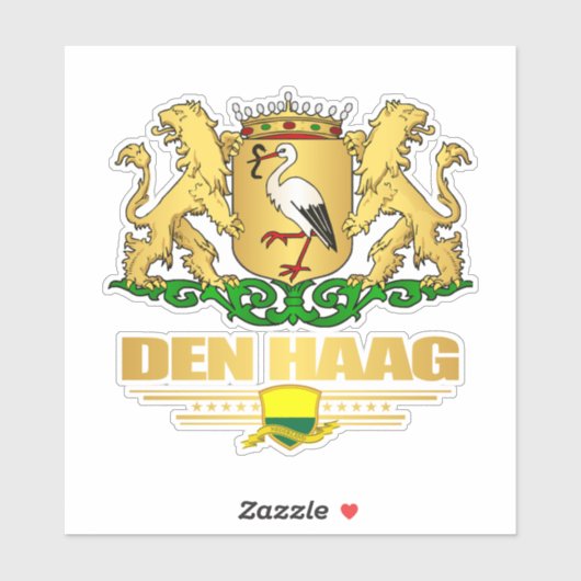 Sticker Den Haag (La Haye) (Feuille)
