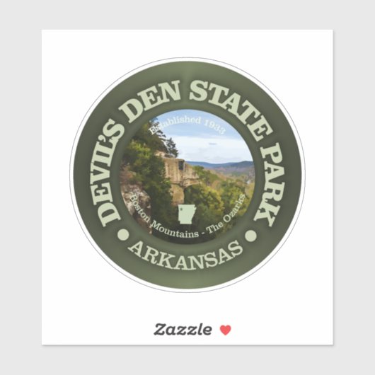 Sticker Den SP du diable (Feuille)