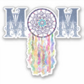 Sticker Denim peint et Dream Catcher MOM | Belle (Devant)