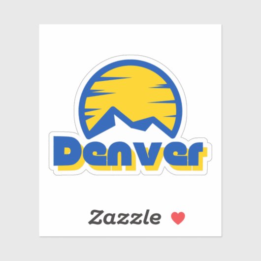 Sticker Denver (Feuille)