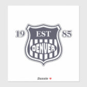 Sticker Denver (Feuille)