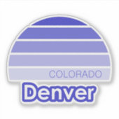 Sticker Denver Colorado (Devant)