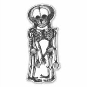 Sticker déplaisant siamese jumeaux squelette enfants anato (Devant)