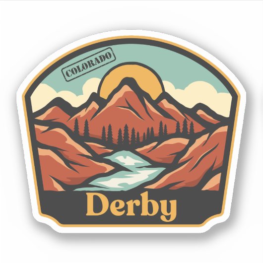 Sticker Derby, Colorado (Devant)