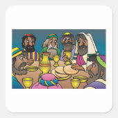 Sticker dernier Carré religieux de souper (Devant)