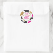 Sticker Dernier Rodeo Bachelorette Gold rose (Sac)