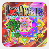 Sticker des Amis Tropical de Los Angeles (Devant)