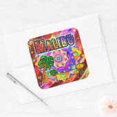Sticker des amis tropicaux de Malibu (Enveloppe)