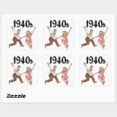 Sticker des années 40 (Feuille)