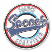 Sticker des champions de football de l'Argentine (Devant)