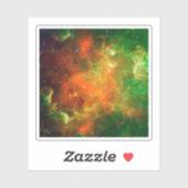 Sticker Des Clusters D'Étoiles Dans La Nebula Nord-América (Feuille)