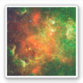 Sticker Des Clusters D'Étoiles Dans La Nebula Nord-América (Devant)