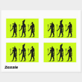 Sticker des dieux de crosse (Feuille)