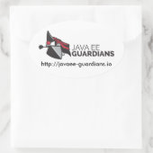 Sticker des gardiens Java EE (Sac)