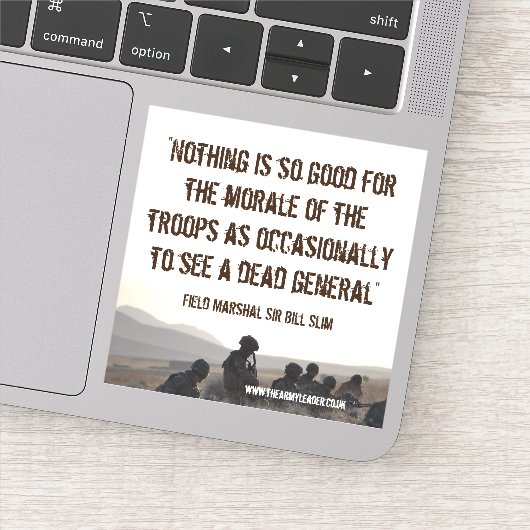 Sticker des généraux morts (Détail)