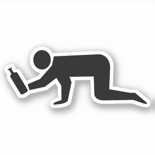 Sticker Des gens ivres (Devant)