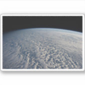 Sticker Des Nuages Stratocumulus Surplombent L'Océan Pacif (Devant)