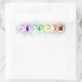 Sticker des symboles Chakra (Sac)