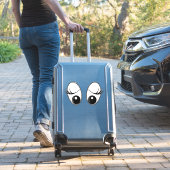 Sticker des yeux surpris drôle (Valise Insitu)