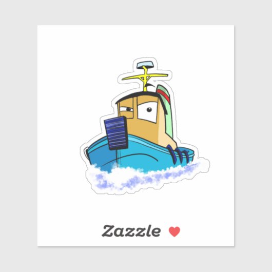 Sticker Désapprobation du remorqueur (Feuille)