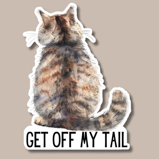 Sticker Descendre de ma remorque