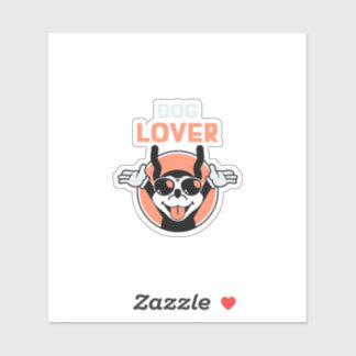 Sticker Desert Storm Dog Cartoon Character Dog Lover Gift