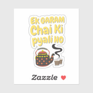 Sticker Desi et Witty