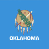 Sticker Design de l'Oklahoma State (Devant)