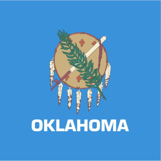 Sticker Design de l'Oklahoma State (Devant)