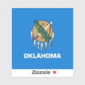 Sticker Design de l'Oklahoma State (Feuille)