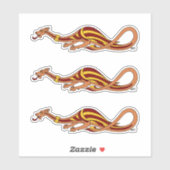 Sticker Design Dragon Médiéval 2015 (Feuille)