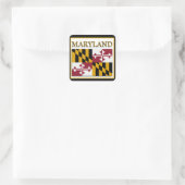 Sticker Design Drapeau du Maryland (Sac)
