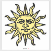 Sticker Design Sunshine (Feuille)