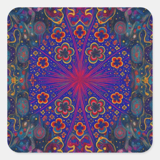 sticker - designer artistic sticker (Voorkant)