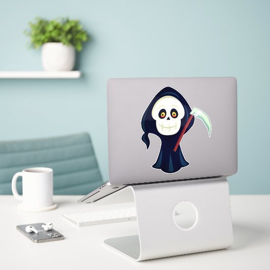 Sticker Designs à thème Halloween (Ordinateur portable sur le bureau)