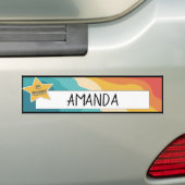 Sticker Desk Desk pour étudiants mignons (En voiture)
