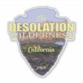 Sticker Desolation WA (flèche) (Devant)