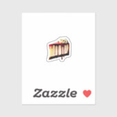 Sticker Dessert de fromage (Feuille)