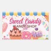 Sticker Desserts et Candies Étiquette | Magasin de (Devant)