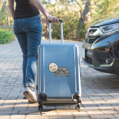Sticker Dessin animé de tortue (Valise Insitu)