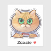 Sticker Dessin de Hosico (Feuille)