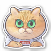 Sticker Dessin de Hosico (Devant)