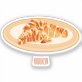 Sticker Dessin du Croissant (Recto)