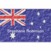 Sticker Dessin du drapeau australien (Devant)