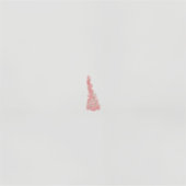 Sticker dessin d'un oiseau avec des fleurs dessus (Devant)